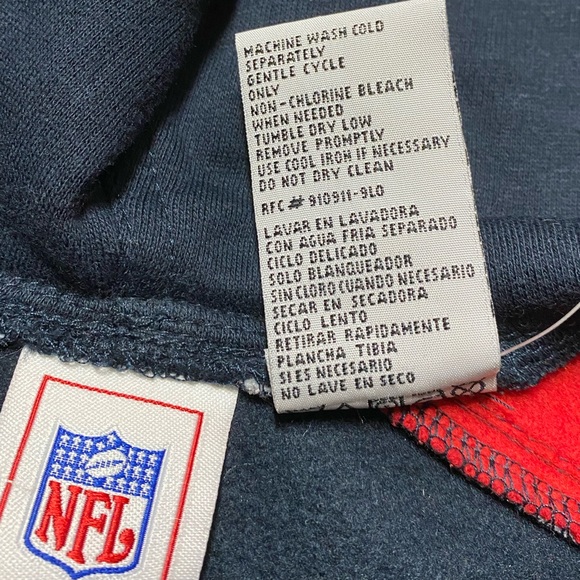 Houston Texans Jacket Baby 18 Months Toddler Unisex Navy Zip Up NFL Hoodie New - Picture 12 of 14